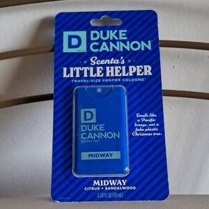 Duke Cannon Midway Travel-Size Cologne - Blue